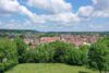 Ausblick Straße - Baugrundstück mit Altbestand für zwei Einfamilienhäuser in Peißenberg-Dorf am Guggenberg