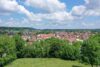 Baugrundstück mit Altbestand für zwei Einfamilienhäuser in Peißenberg-Dorf am Guggenberg - Ausblick Straße