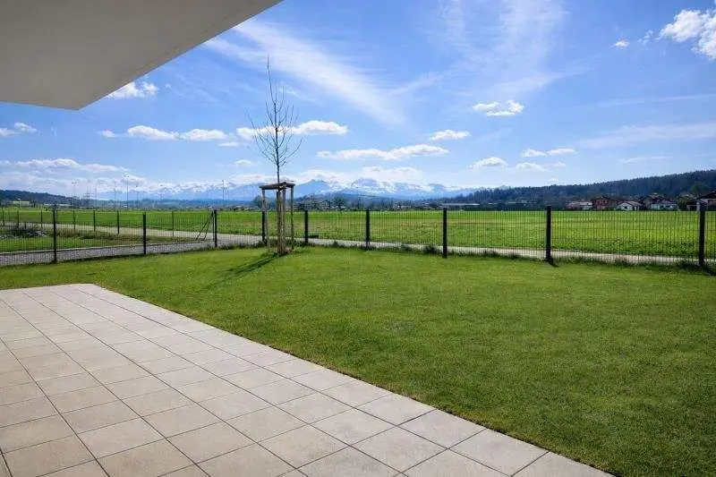 Terrassenausblick