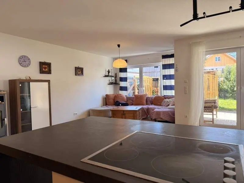 Blick ins Wohnzimmer