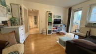 Wohnzimmer - 2-Zimmerwohnung in bahnhofsnähe mit Balkon und Kellerabteil in Weilheim