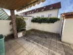 Terrasse - renovierungsbedürftiges Reihenmittelhaus am Gögerl in Weilheim mit Garten und Holzhütte