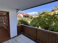 überdachter Balkon