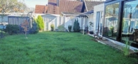 Garten - modernes, familienfreundliches Haus mit Wintergarten nahe der Au