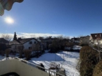Balkon Ausblick - große, renovierte 5-Zimmer-Wohnung mit Garage und Stellplatz in zentraler Lage von Weilheim zu vermieten